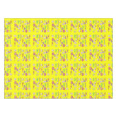 Frohe Weihnachten Glück Geburtstag Tablecloth Tischdecke (Vorderseite (Horizontal))