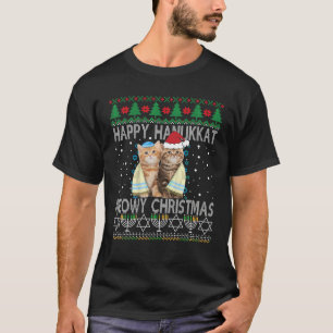 Frohe Weihnachten Glück Hanukkah jüdische Weihnach T-Shirt