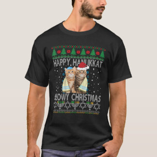 Frohe Weihnachten Glück Hanukkah jüdische Weihnach T-Shirt