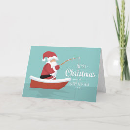 Frohe Weihnachten, Glück im neuen Jahr - Weihnacht Karte