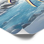 Frohe Weihnachten & Glück Neues Jahr! Poster (Ecke)