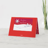 Frohe Weihnachten & Glück Neues Jahr! XMAS Karte (Rückseite)