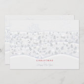 Frohe Weihnachten & Glück Neues Jahr! XMAS Save The Date (Vorne/Hinten)