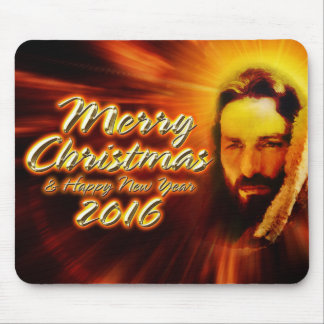 Frohe Weihnachten Glück Neujahr 2016 Jesus Mousepa Mousepad