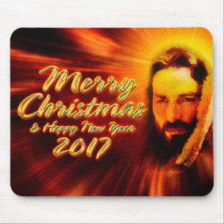 Frohe Weihnachten Glück Neujahr 2017 Jesus Mousepa Mousepad