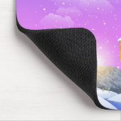 Frohe Weihnachten Glück Neujahr 66 Mousepad (Ecke)
