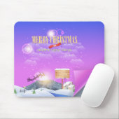 Frohe Weihnachten Glück Neujahr 66 Mousepad (Mit Mouse)