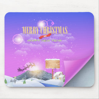 Frohe Weihnachten Glück Neujahr 66 Mousepad
