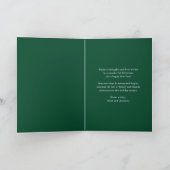 Frohe Weihnachten Glück Neujahr Coquette Bow Foto (Innenseite)