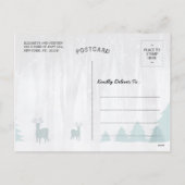 Frohe Weihnachten & Glück Neujahr Feiertage Grüße (Rückseite)