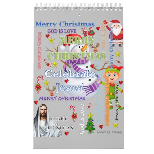 Frohe Weihnachten Glück Neujahr Kalender 2021 (Titelbild)