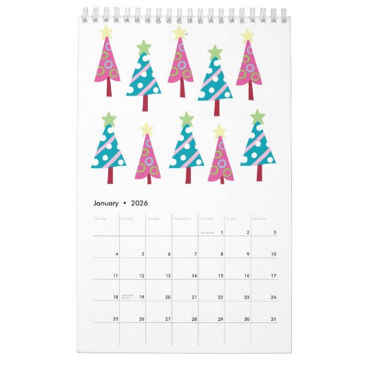 Frohe Weihnachten Glück Neujahr Kalender 2022 (Jan 2026)