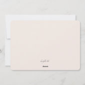 Frohe Weihnachten & Glück Neujahr Label Foto-Karte (Rückseite)