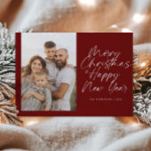 Frohe Weihnachten & Glück Neujahr Moderne Skripte