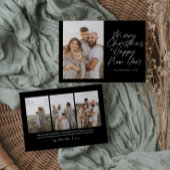 Frohe Weihnachten & Glück Neujahr Moderne Skripte