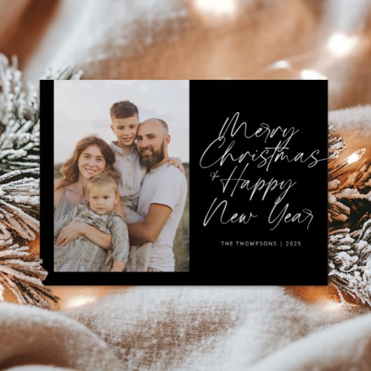 Frohe Weihnachten & Glück Neujahr Moderne Skripte