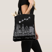 Frohe Weihnachten Glück Neujahr Ottawa Kanada Tasche (Von Nahem)
