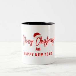 Frohe Weihnachten Glück Neujahr Tasse