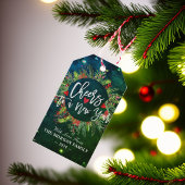 Frohe Weihnachten Glück Neujahr Weihnachten Weihna Geschenkanhänger