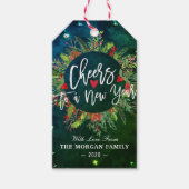 Frohe Weihnachten Glück Neujahr Weihnachten Weihna Geschenkanhänger (Vorderseite)