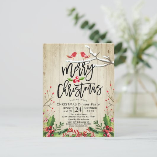 Frohe Weihnachten Glück Neujahr Weihnachten Weihna Postkarte (Stehend Vorderseite)