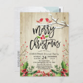 Frohe Weihnachten Glück Neujahr Weihnachten Weihna Postkarte (Vorne/Hinten)