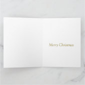 Frohe Weihnachten Glück Neujahr Weihnachtsschmuck Karte (Innenseite)