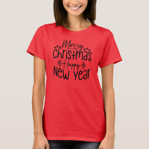 Frohe Weihnachten glücklich Neues Jahr! T-Shirt