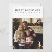 Frohe Weihnachten glücklich Neujahr Familie Foto (Vorderseite)