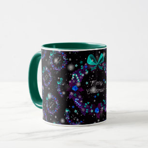 Frohe Weihnachten glücklich Zeit Geschenk Tasse