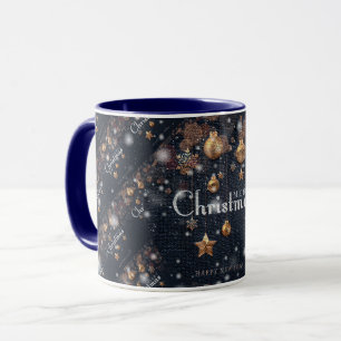 Frohe Weihnachten glücklich Zeit Geschenk Tasse