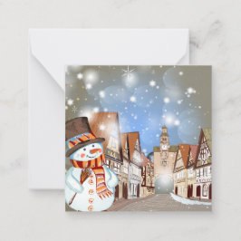 Frohe Weihnachten/glückliche Feiertage Mitteilungskarte