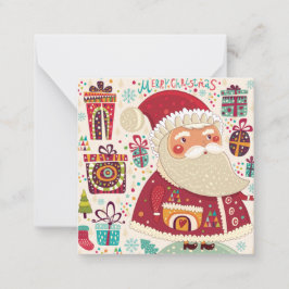 Frohe Weihnachten/glückliche Feiertage Mitteilungskarte