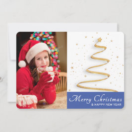 Frohe Weihnachten & Glückliche Neujahr Single Foto