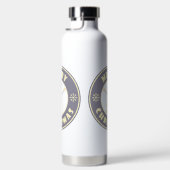 Frohe Weihnachten glückliche Snowman berühmten Kaf Trinkflasche (Rechts)