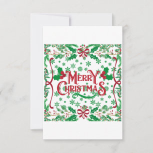 Frohe Weihnachten glückliche Tage Save The Date