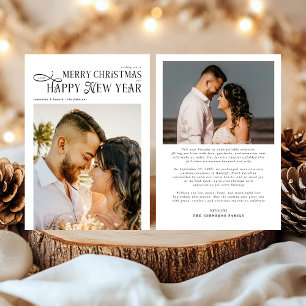 Frohe Weihnachten Glückliches neues Jahr 4 Fotos F