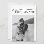 Frohe Weihnachten Glückliches neues Jahr Familie 4 (Vorderseite)