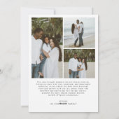 Frohe Weihnachten Glückliches neues Jahr Familie 4 (Rückseite)