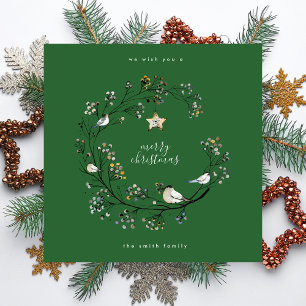 Frohe Weihnachten Glückliches Neues Jahr Farbe