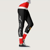 Frohe Weihnachten/glückliches Neues Jahr/Feiertage Leggings (Rechts)