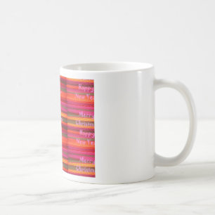 Frohe Weihnachten Glückliches Neues Jahr Kollektio Kaffeetasse