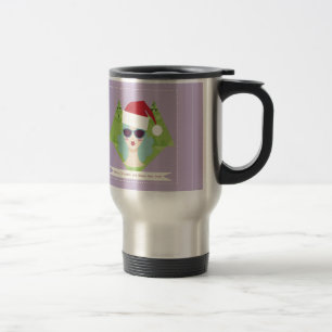 frohe weihnachten glückliches neues jahr reisebecher