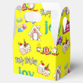 Frohe Weihnachten Glückwunsch Geburtstag Gable Gev Geschenkschachtel (Geöffnet)