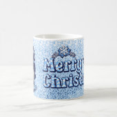 Frohe Weihnachten Gnom Kaffeetasse (Mittel)
