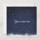Frohe Weihnachten Gnom  Karte (Rückseite)