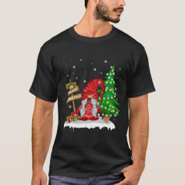 Frohe Weihnachten Gnome Familie Weihnachten T-Shirt