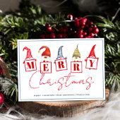 Frohe Weihnachten Gnomes Personalisiertes Geschäft