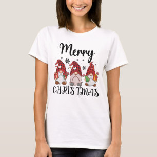 Frohe Weihnachten Gnomies Weihnachts-Gnome T-Shirt