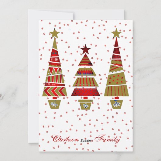 Frohe Weihnachten Gold Ornament Tree Deco Snowflak (Rückseite)